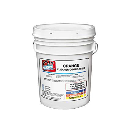 Oil Eater Cleaner and Degreaser Orange - 5 gallon